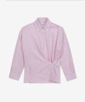 르메르(LEMAIRE) 여성 트위스트 셔츠 - 핑크 / SH1032LF588RE341