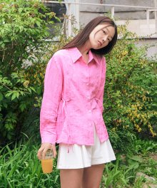 GLOW RIBBON SHIRT (PINK)