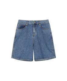 Denim Short Pants in Blue VJ3ML896-22
