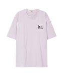 레이브(RAIVE) Big Label T-Shirt in Purple VW3ME891-82