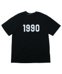 크리스첼로(CRISCELO) (공용) 1990 티셔츠 - (블랙 20수 오버핏)