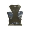 CAMOUFLAGE JERSEY LAYERED CROPTOP