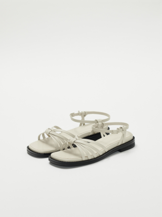 로서울(ROH SEOUL) Fin sandals Ivory 상품 이미지