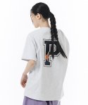 플레이언(PLAYIAN) P포인트 티셔츠 - L/GREY