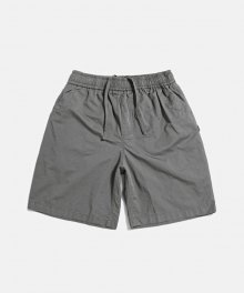 Wide Officer Shorts Charcoal