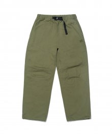 TAG EASY TWILL PANTS - OLIVE