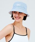 클로브(CLOVE) [23SS clove] Stripe Bucket Hat (Light Blue)