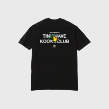 TINY WAVE KOOKS CLUB TEE- BLACK