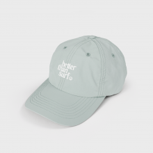 SMILE LOGO BEACH CAP - OLIVE GREY