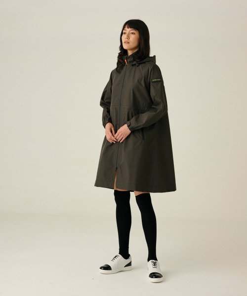 CORNER GREEN - Swing Golf Raincoat [Khaki] WGC33KHA