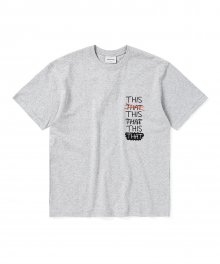 THISTHAT Tee Heather Grey