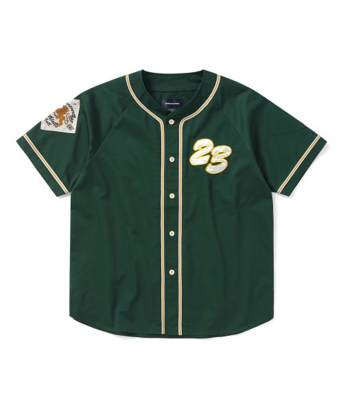 MUSINSA | thisisneverthat® Script Baseball Jersey Green