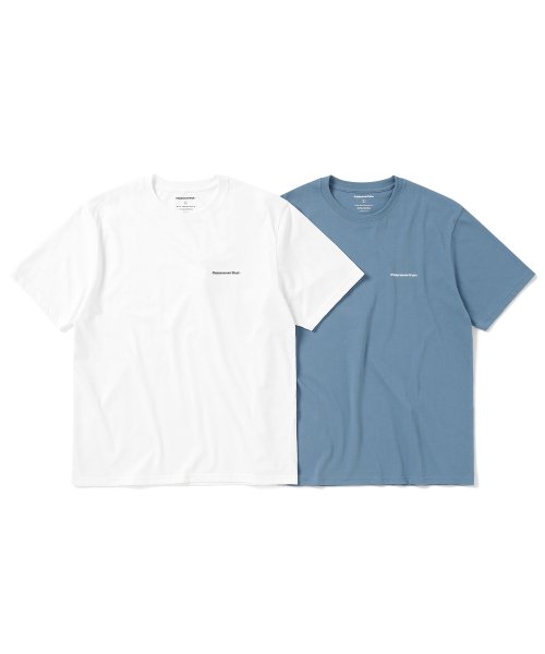 디스이즈네버댓(THISISNEVERTHAT) SP-Logo Cooling Performance Tee White/Slate - 사이즈 & 후기 | 무신사