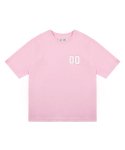 낫아워스(NOT OURS) 딸기 오가닉 코튼 티셔츠-핑크