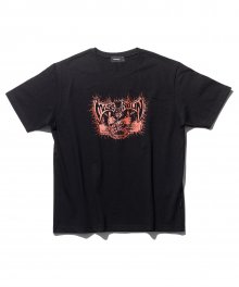 [16수] 바바리안 반팔티 티셔츠 MSHTS010-BK