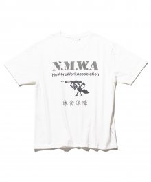 [16수] N.M.W.A 반팔티 티셔츠 MSHTS011-WT