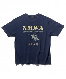 [16수] N.M.W.A 반팔티 티셔츠 MSHTS011-NV
