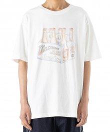 [16수] 보틀 반팔티 티셔츠 MSHTS018-WT