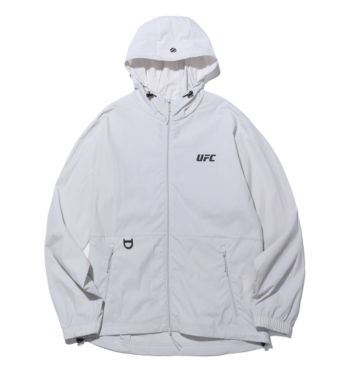 Ветровка UFC Warming Up Regular Fit Light Grey U4JKU1312LG