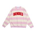 벤들스(BENDLS) 스트라이프 스웻셔츠 -핑크