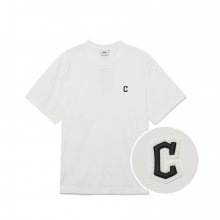 베이직 스몰로고 반팔 티셔츠 CLE (White)