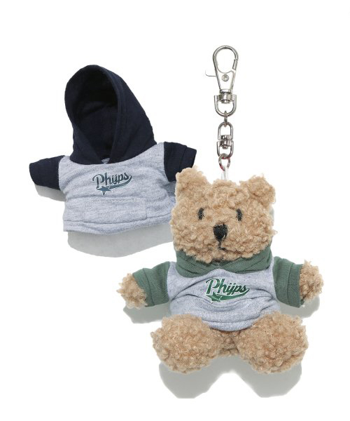 피지컬 디파트먼트(physicaleducation) [2PACK] 먼데이루틴 베어 키링_베이지