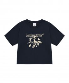 LSB 레몬 트리 레귤러핏 반팔 티셔츠 (네이비)