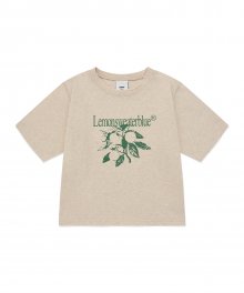LSB 레몬 트리 레귤러핏 반팔 티셔츠 (오트밀)