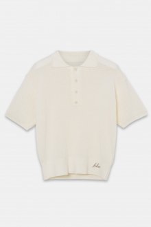 KNIT PK SHORT SLEEVE - IVORY