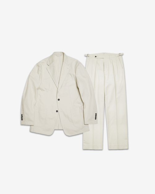 솔티(SORTIE) Reve Cotton Washed Set-up (Ivory) - 사이즈 & 후기 | 무신사