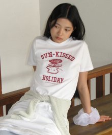 SUNKISSED HOLIDAY T-SHIRTS (WHITE)