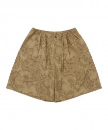 Paisley Shorts [BEIGE]