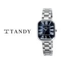탠디(TANDY) 클래식 커플 메탈 손목시계 T-3923 여자 다크블루
