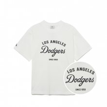베이직 아메리칸 레터링 티셔츠 LA (White)