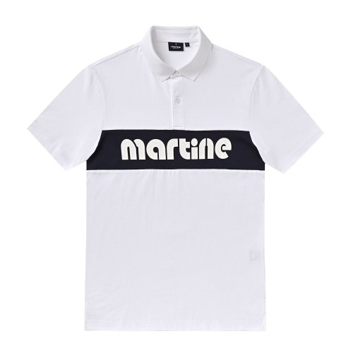 one point block polo shirts белый (men)