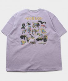 1st. CLASS HUNTER SHORT SLEEVE [Light Violet]