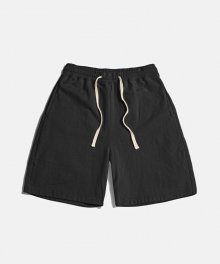 15 oz French Terry Sweat Shorts Black