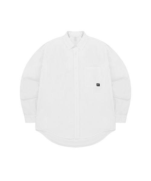 オーワイ(OY) BACK ROUND CUT-OUT SHIRTS-WHITE – UNDERSTUDY CLUB