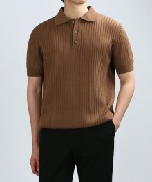 Velly collor Knit (Brown)