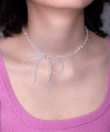 Pinky Tinky Necklace (Opal)