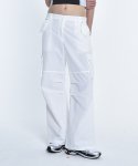 미드나잇 무브(MIDNIGHT MOVE) summer cargo pants (white)