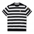 Pointelle Stripe Roundneck sweater(Short Sleeves)_G4WAM23021BKX