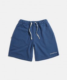 Standard Logo Sweat Shorts Vintage Blue