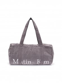 LOGO SPORTY DUFFEL BAG IN GREY