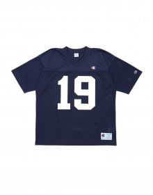 [ASIA] 메쉬소재 풋볼 티셔츠 (NORMAL NAVY) CKTS3E012N2