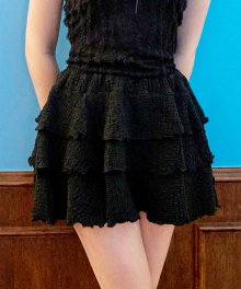 MF FAIRY FLAIR SKIRT-BLACK