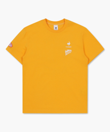 [NWPh. x 르꼬끄] 빅꼬끄 그래픽 티셔츠 옐로우(QO223XRS61)