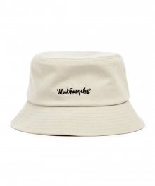 Angel Bucket Hat - BEIGE