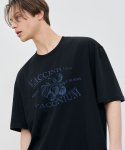 드로우핏(DRAW FIT) 블루베리 프린팅 티셔츠 [BLACK]