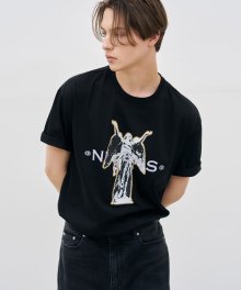 니텐스 아트웍 티셔츠 [BLACK]